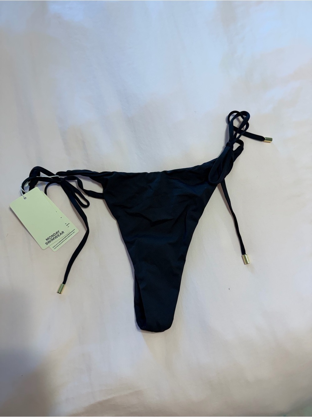Monday Swimwear Black Palma Thong
